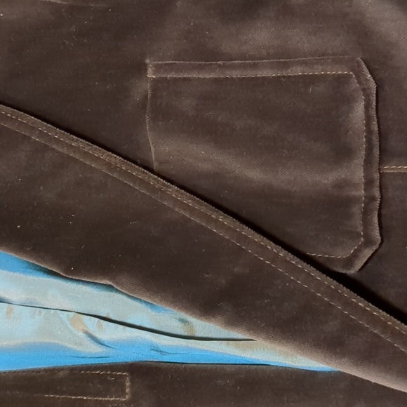 Sarar jacket. Brown velvet. NWOT - Picture 2 of 9